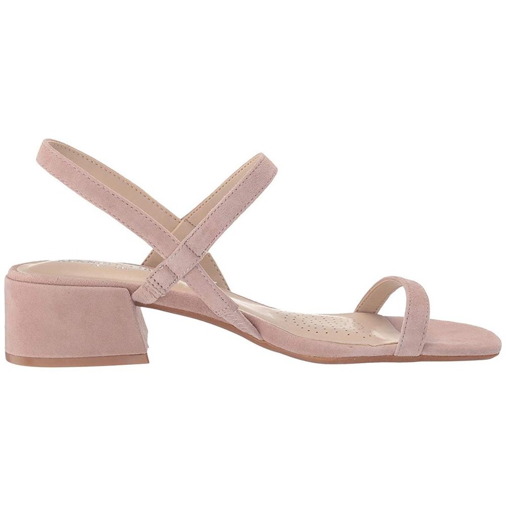 Kenneth Cole Maisie Low Simple Dusty Rose Size 10M Suede Women's Shoes